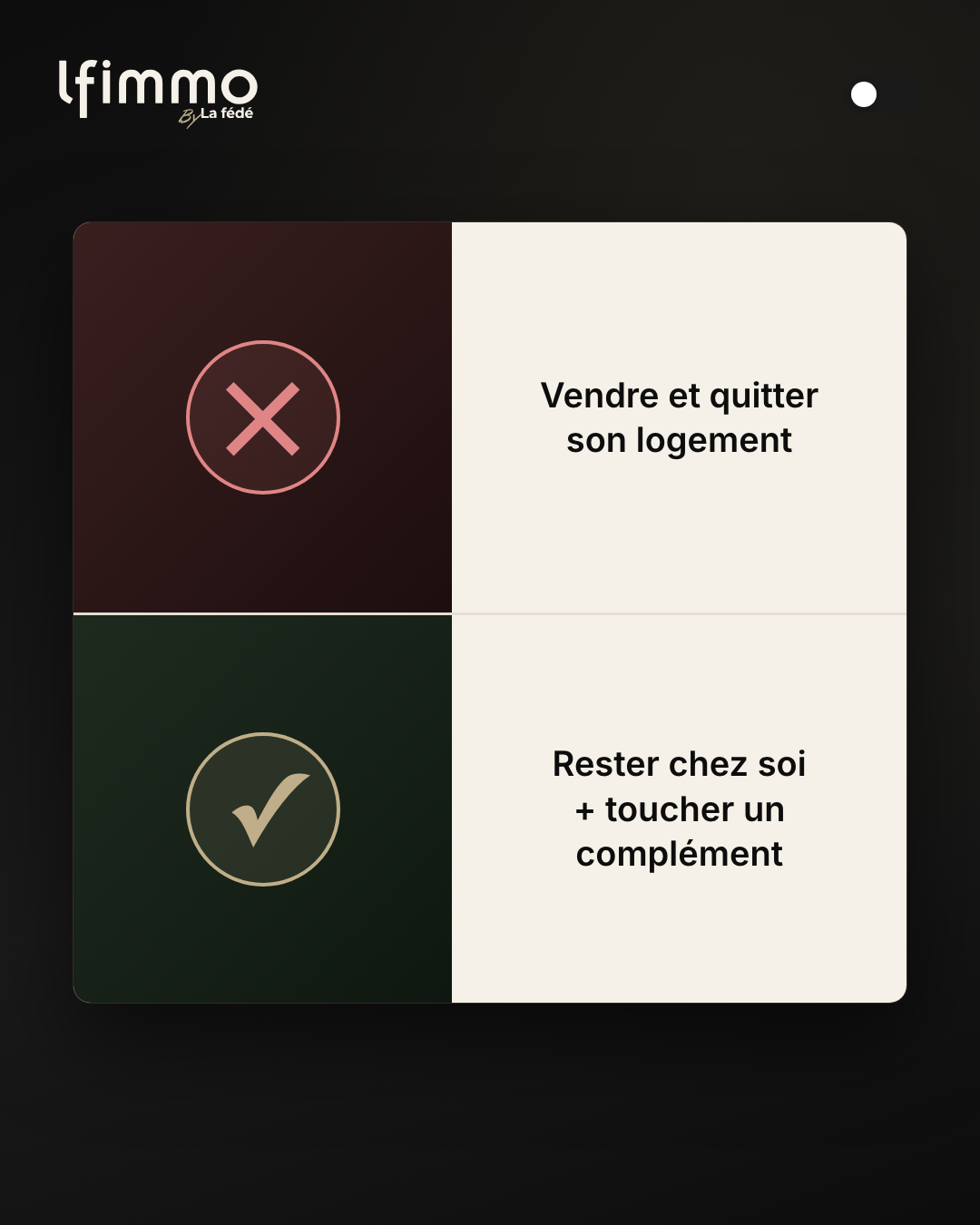 Rester chez soi